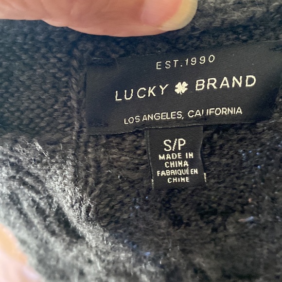 🦊 Lucky Brand open cardigan. Gently worn. - Picture 5 of 5